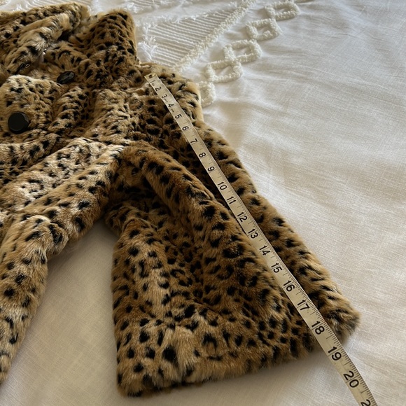 Faux fur leopard jacket by INC - Picture 10 of 10